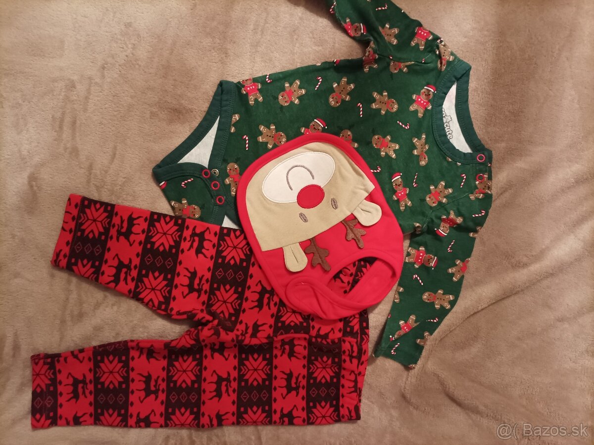 Vianočné oblečenie veľ.74 - 2