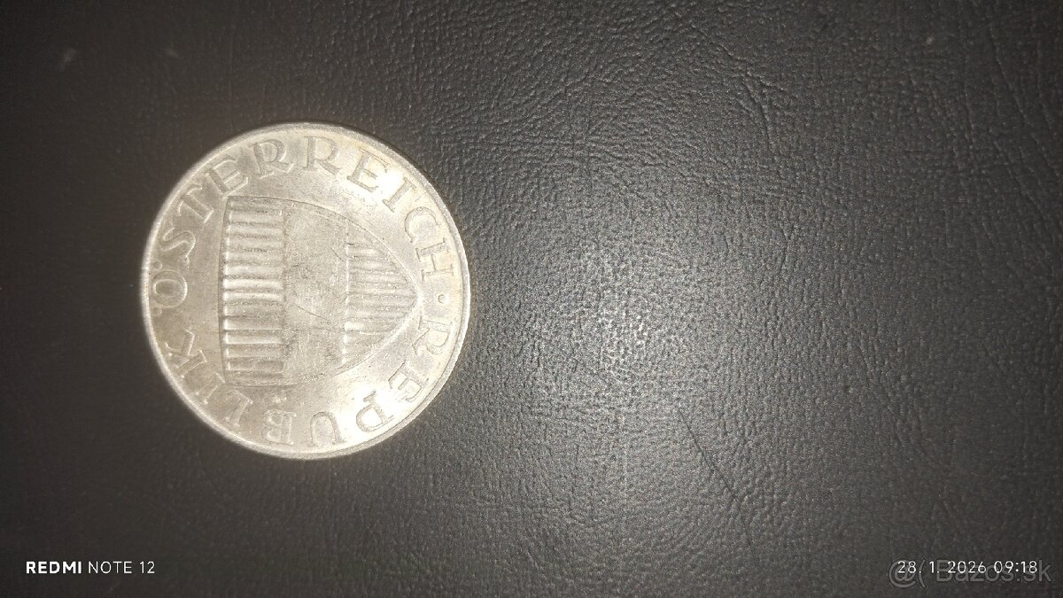 Strieborná minca - 2