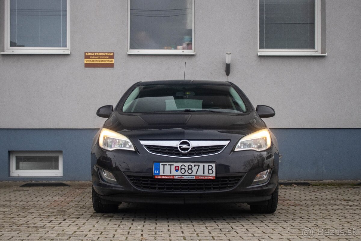 OPEL ASTRA 1.4 Turbo 88kW 2012 - 2