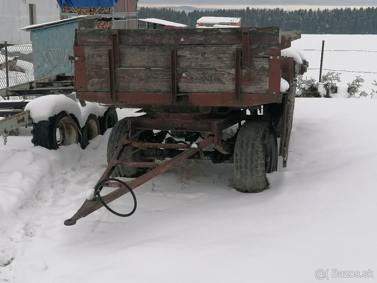 Predám vlečku 9t, 8t - 2