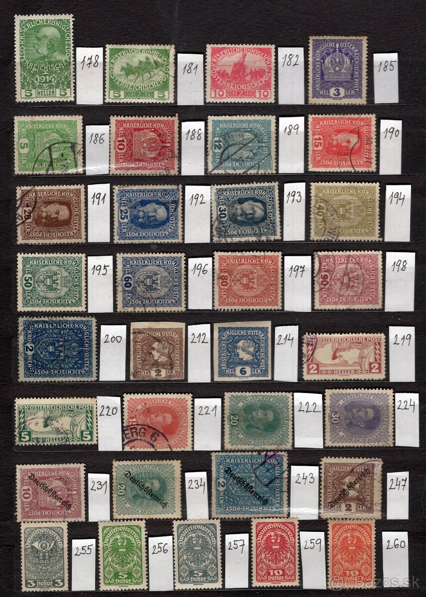 A Rakúsko (à 0,10 €) - 2