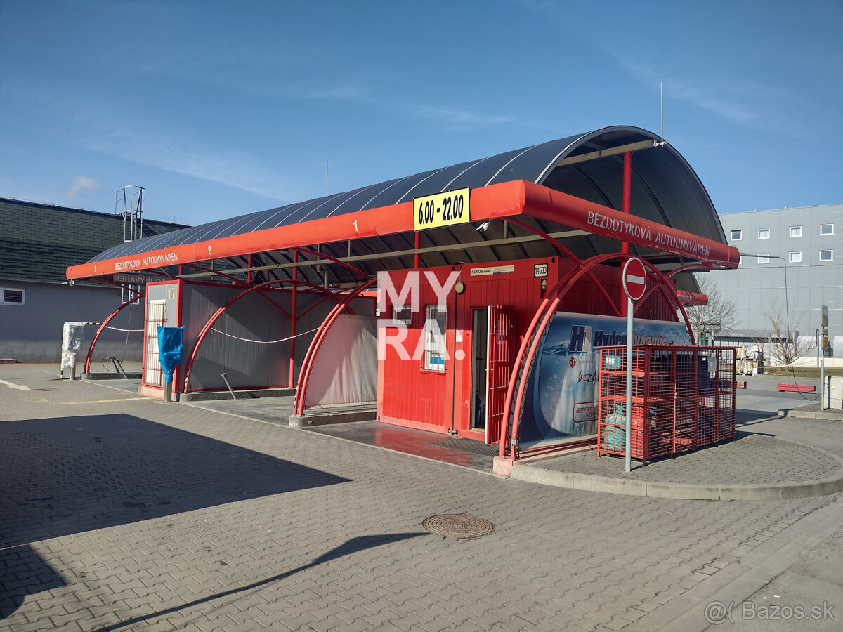 NA PREDAJ – Technológia bezdotykovej autoumyvárne. - 2