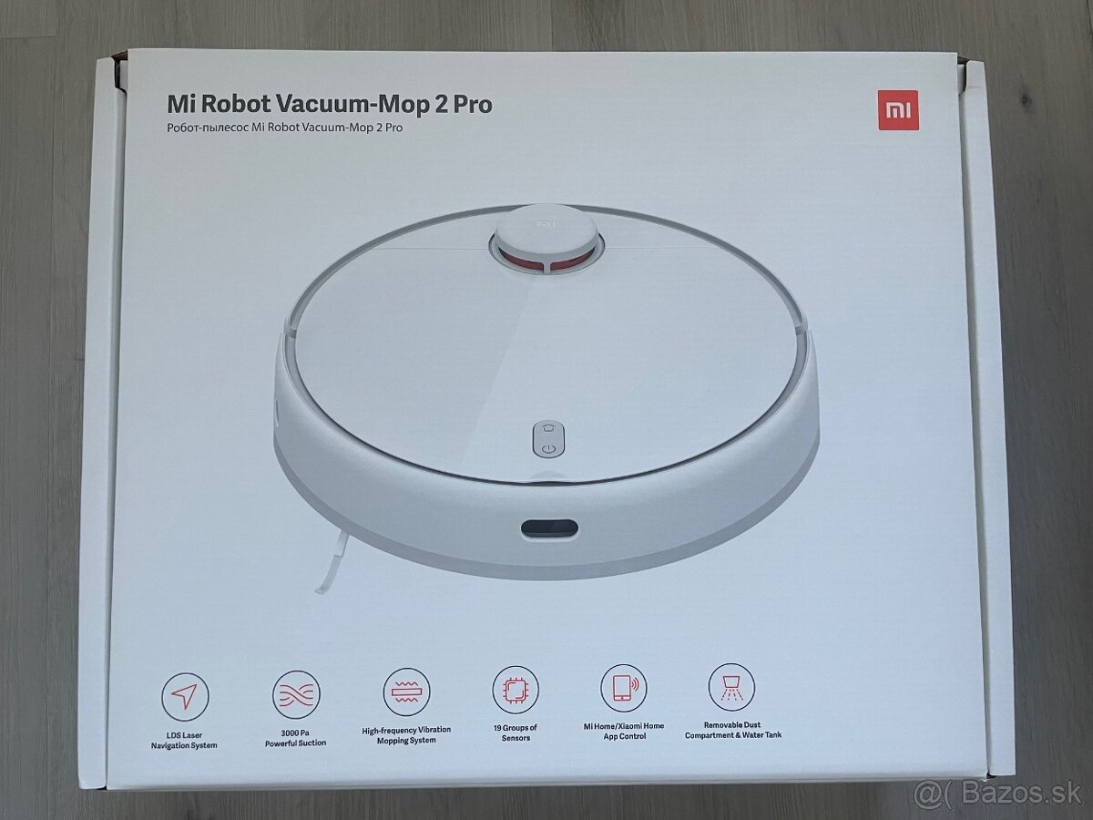 Robotický vysávač s mopom Xiaomi Mi Robot vacuum mop 2 pro - 2
