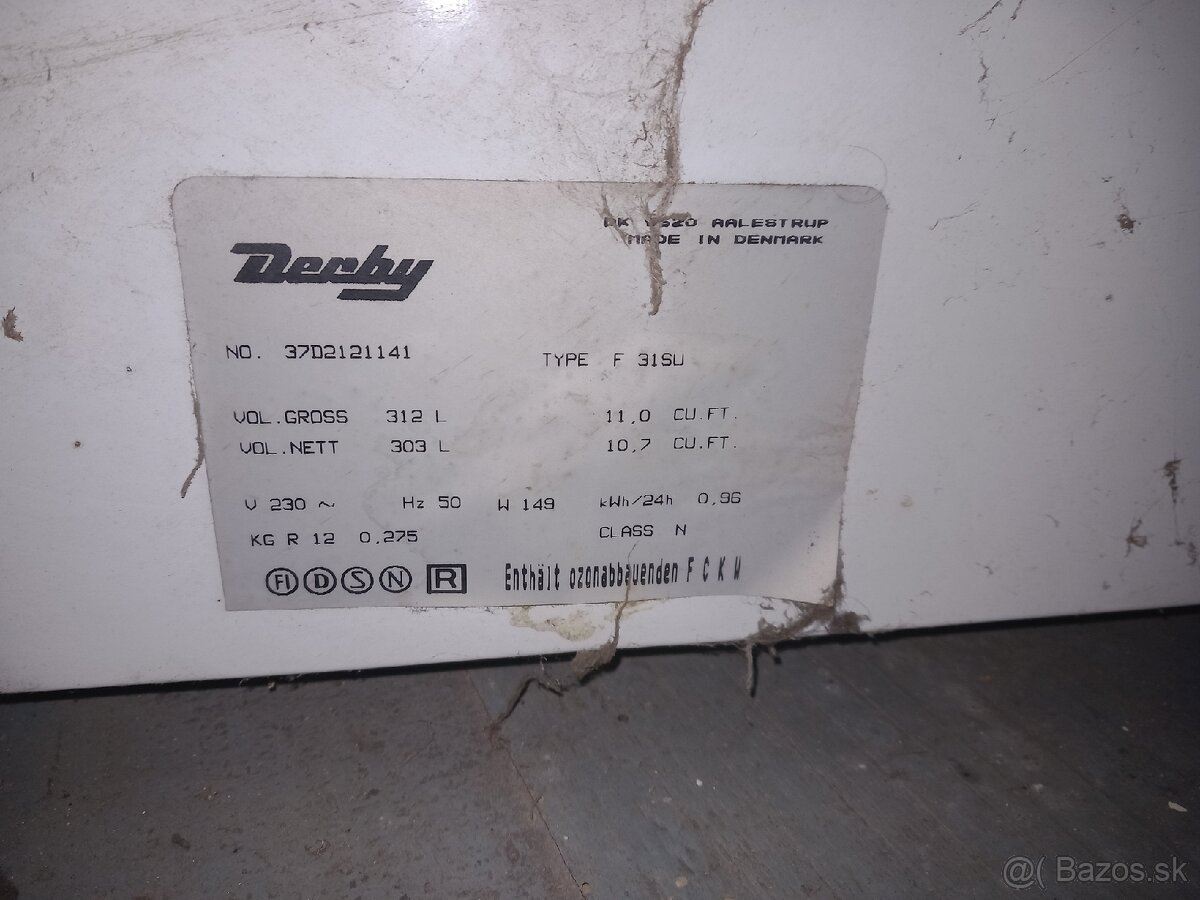 Mraznička 300 litrov - 2