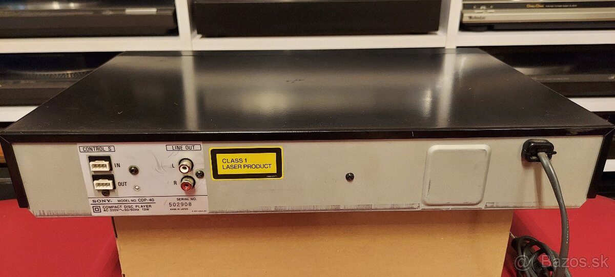 Predám nefunkčné CD prehrávače Sony, Philips, Sansui ... - 2