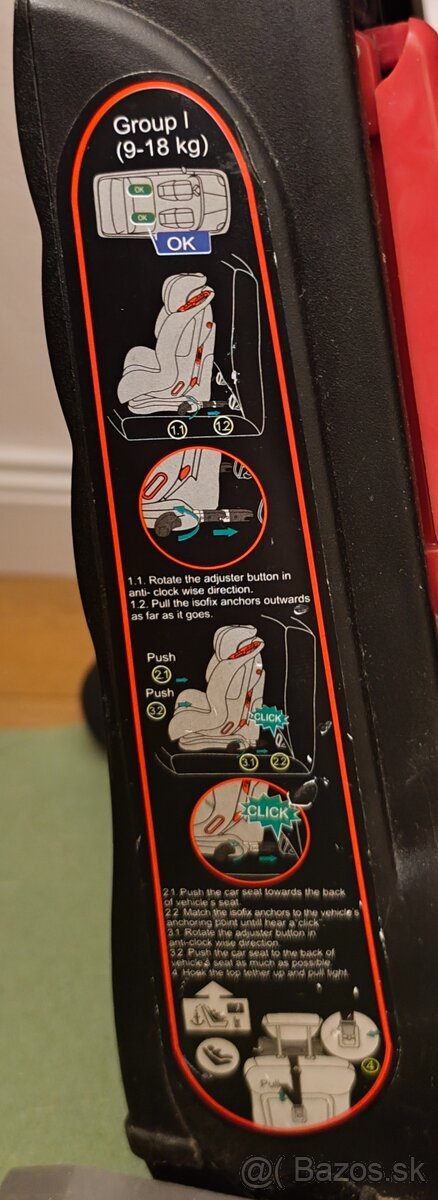 Autosedačka Petite & Mars - 2