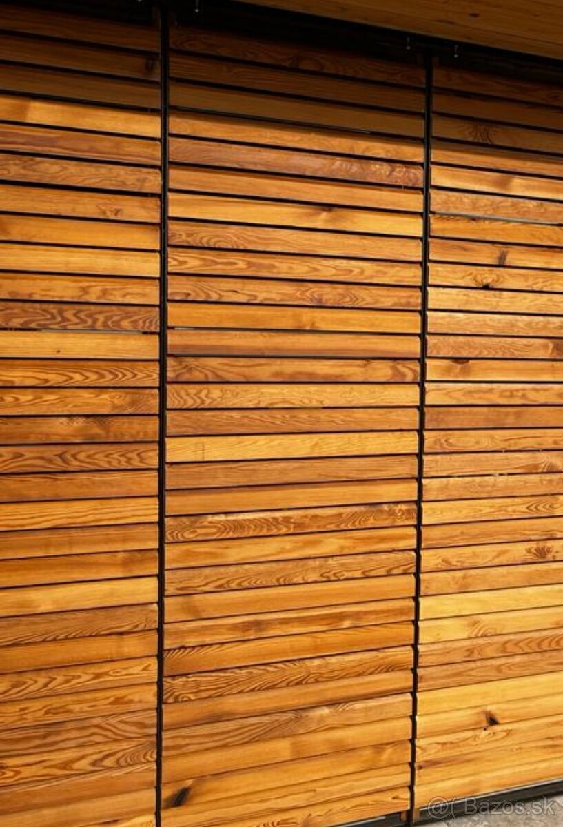 Predám drevene obklady termoborovica Akcia - 2