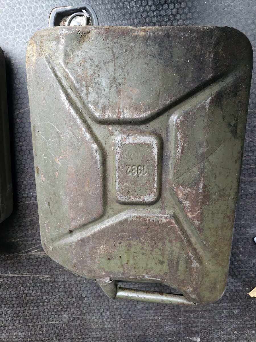 Plechove bandasky 20l - 2