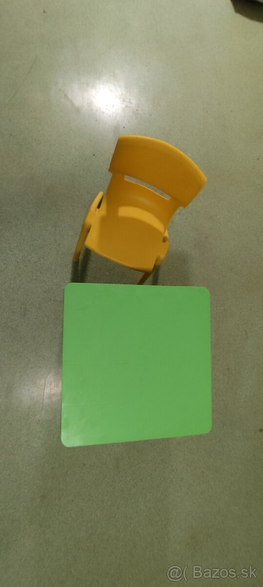 Detská stolička+stolík - 2