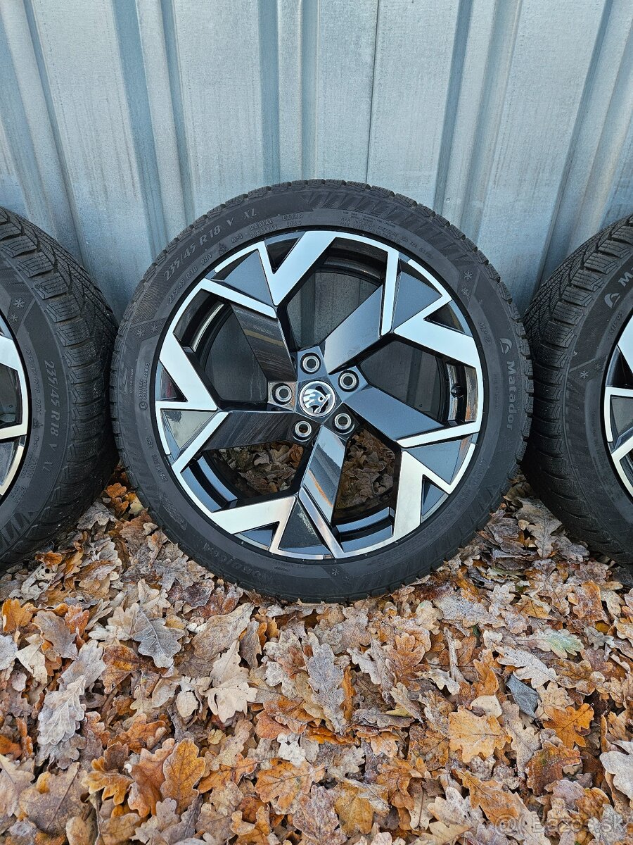 Zimní alu kola Trisuli 18" Škoda Superb 235/45R18 - 2