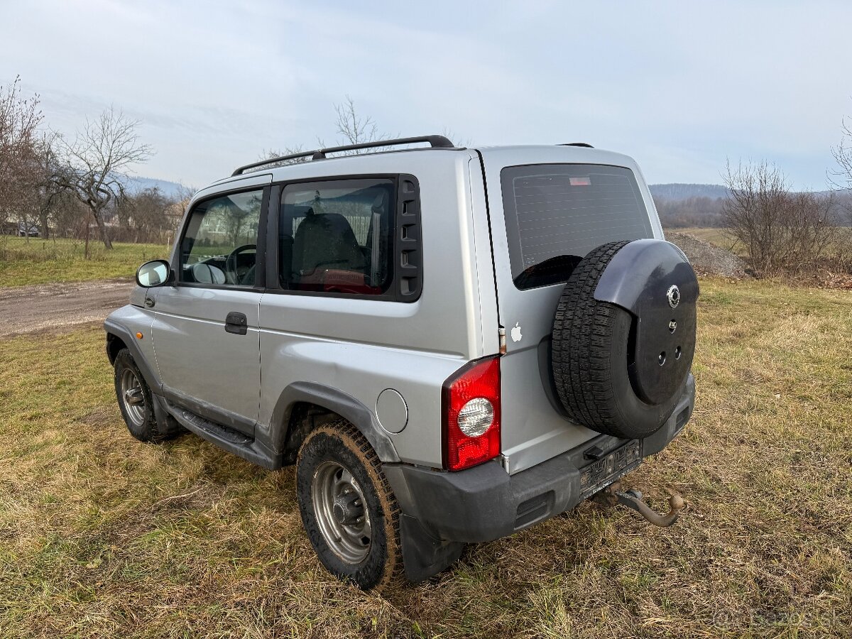 Predám ssangyong korando 2005 2.9td Mercedes - 2