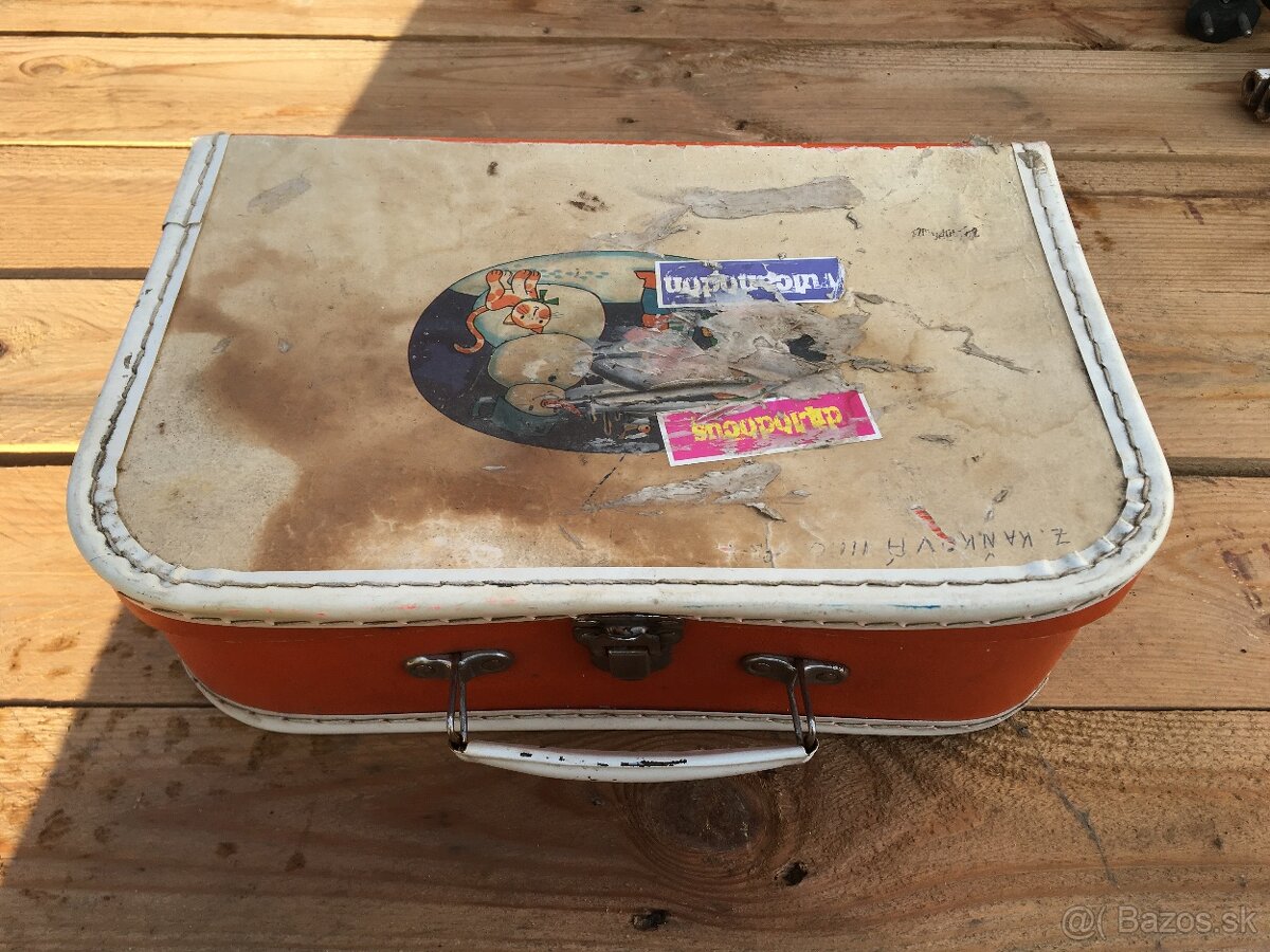 Retro kočík,a retro kufrík - 2