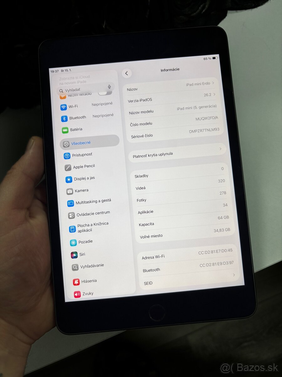 Apple iPad mini 5 (2019) A2133 - 2