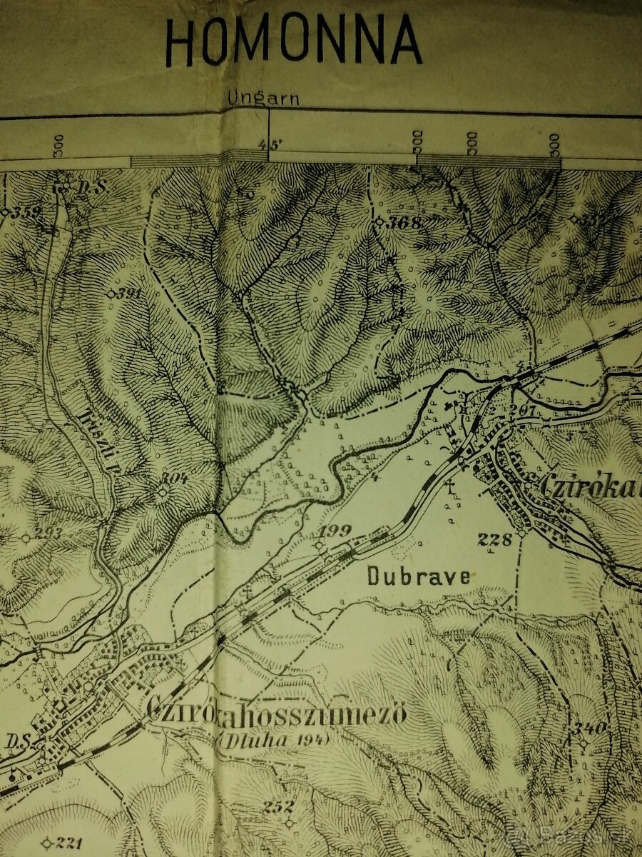 Staré mapy: 1861-1863. - 2