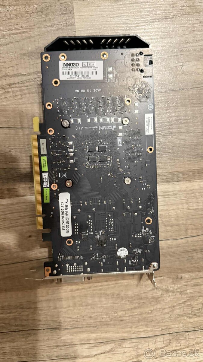 Inno3D GeForce GTX 1660 SUPER NOVA Nepouzita Twin X2 6GB - 2