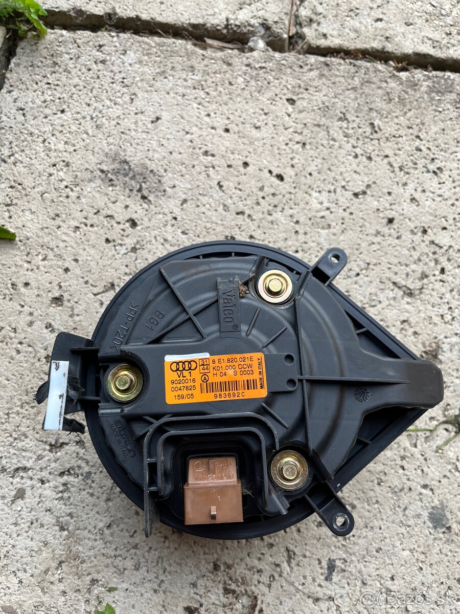 Ventilátor kúrenia audi a4 b7 - 2