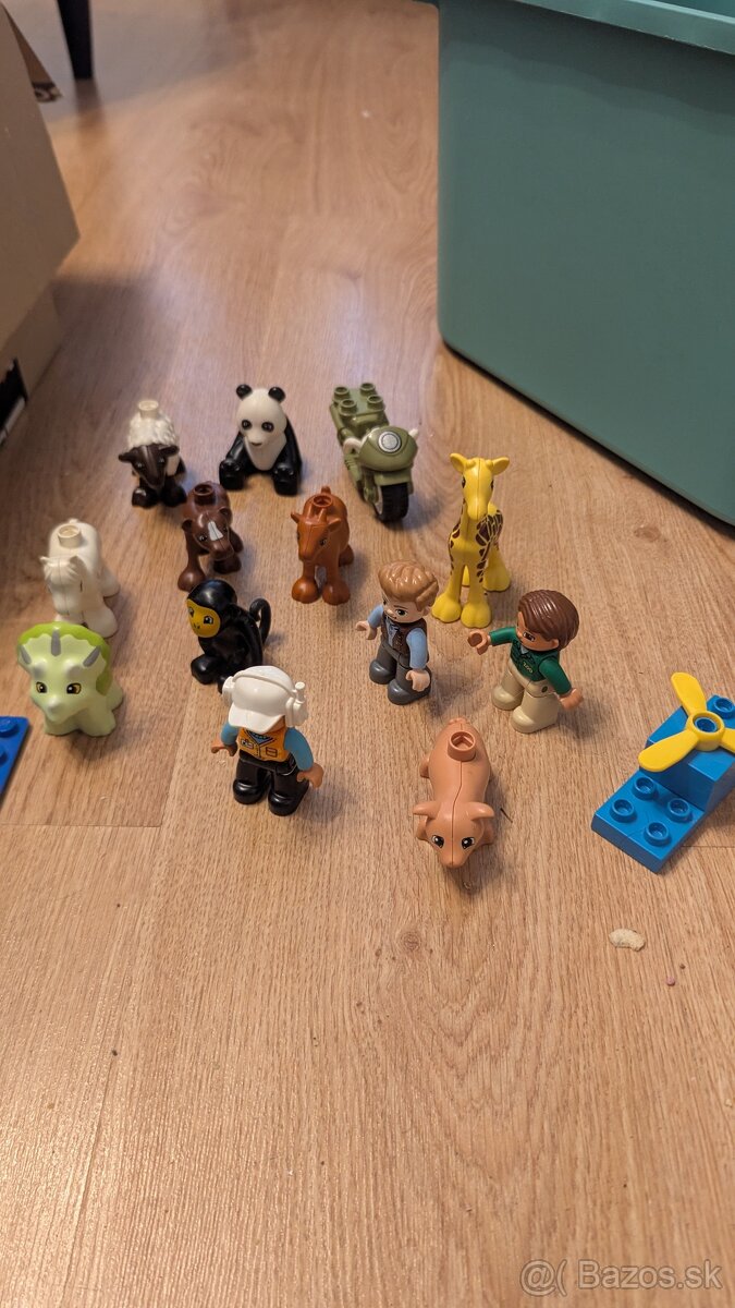 Lego DUPLO + Hubelino mix + podlozka - 2