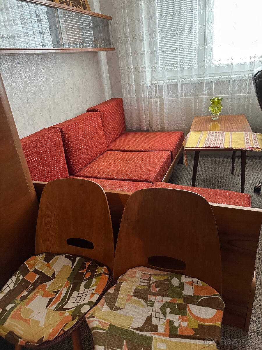 Retro rozkladacia sedačka - 2