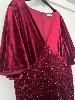 PEKNÉ PLESOVÉ ŠATY veľ.48/50 - 2