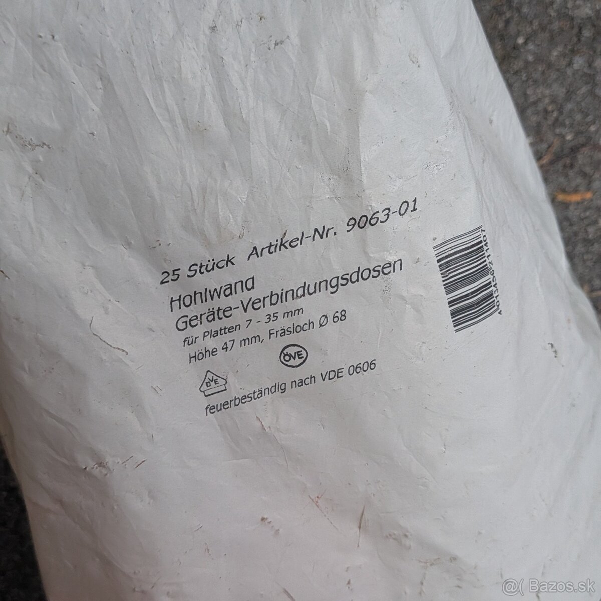 Inštalačné krabičky do sadrokartónu ( Ø68 ) - 2