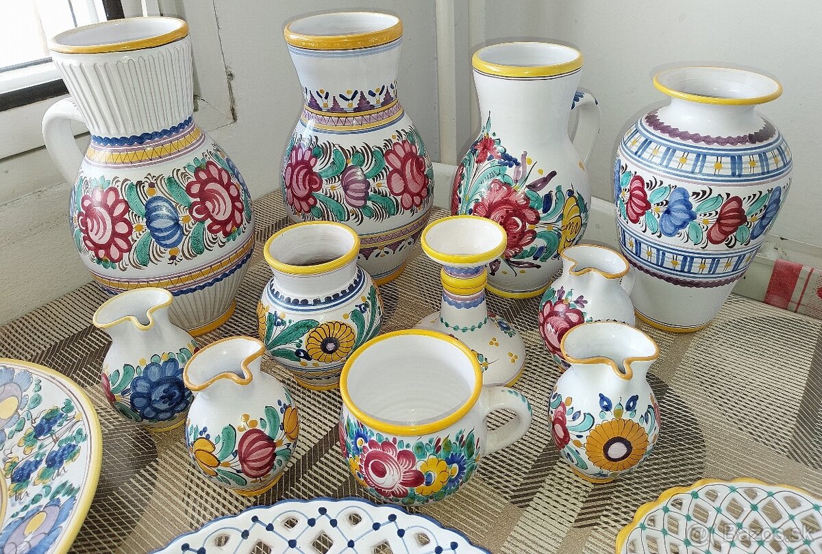 Modranská keramika + iná (hnedá) keramika - 2