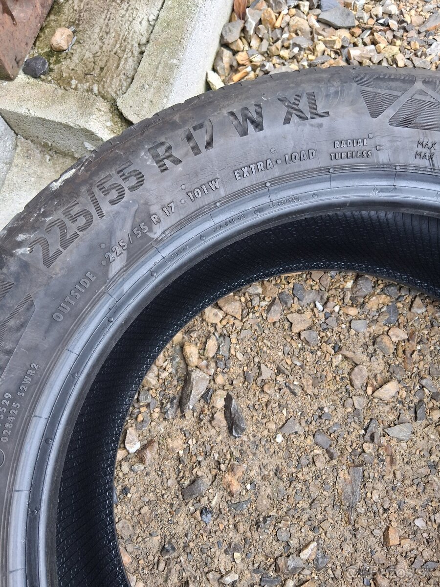 letné pneumatiky 225/55 R17 - 2