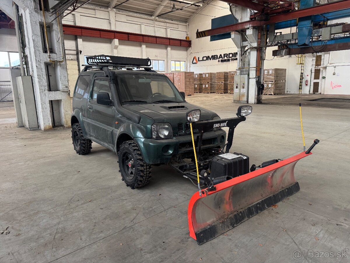 SUZUKI JIMNY 1.3 + hydraulicky pluh - 2