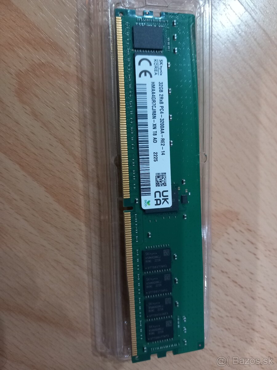 Dell poweredge server RAM 32GB 2Rx8 PC4-3200AA-RE2-14 - 2