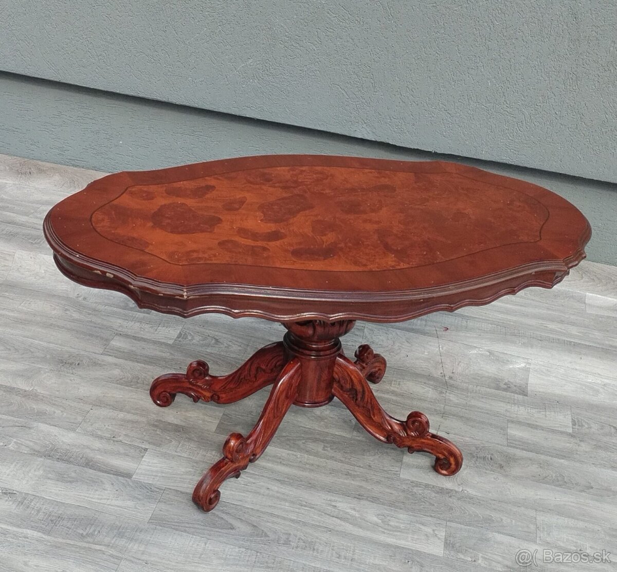 Stolík konferenčný ” BAROKO ” – oválny. - 2