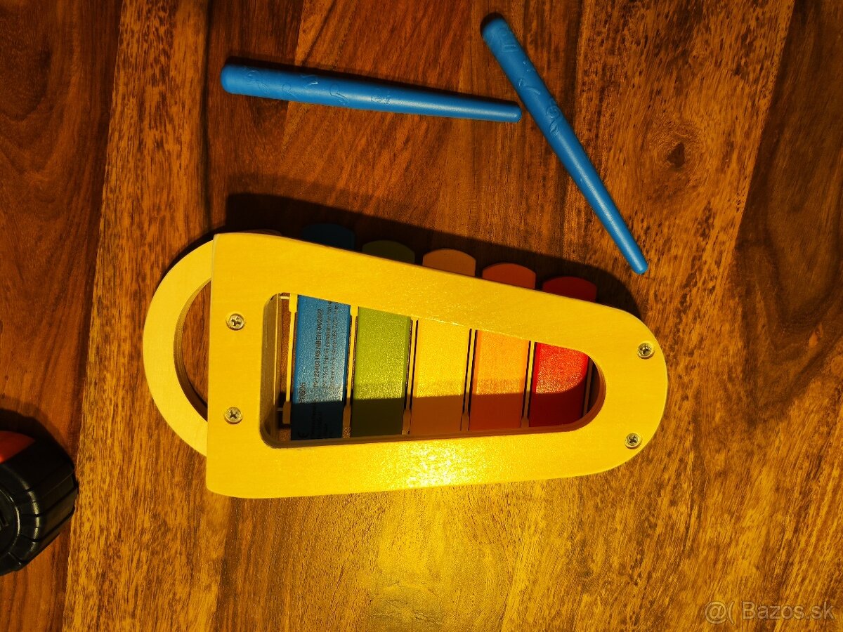 Detský drevený cimbal, xylofon - 2