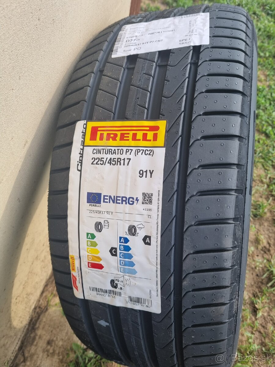 Pirelli CINTURATO P7 (P7C2) 225/45 R17 91Y - 2