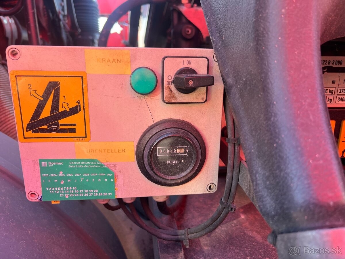 Predáme nosič kontajnerov MB Actros, 6x4,s HJAB 122B-3 DUO - 2