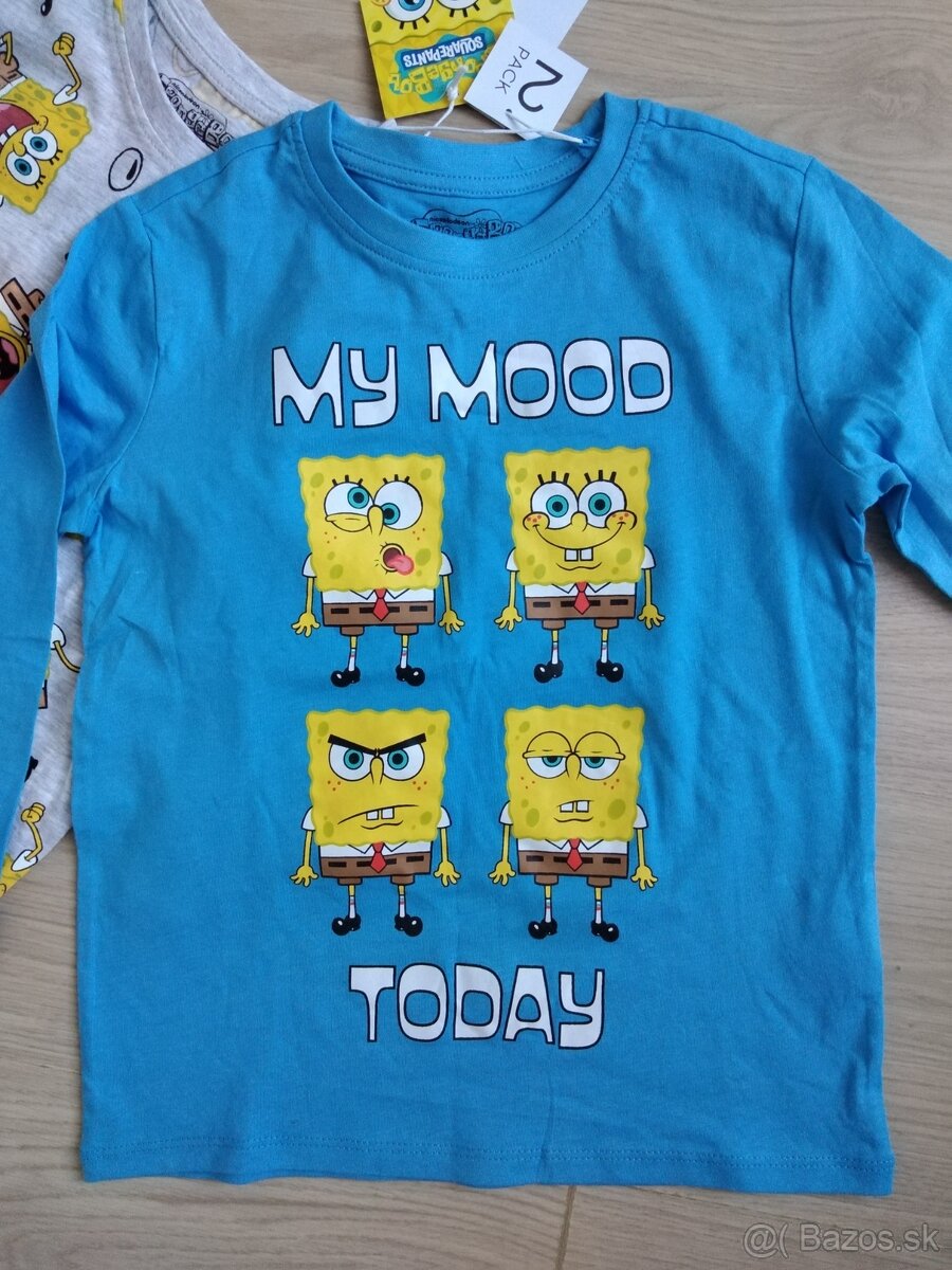 Spongebob tričká na dlhý rukáv - 2