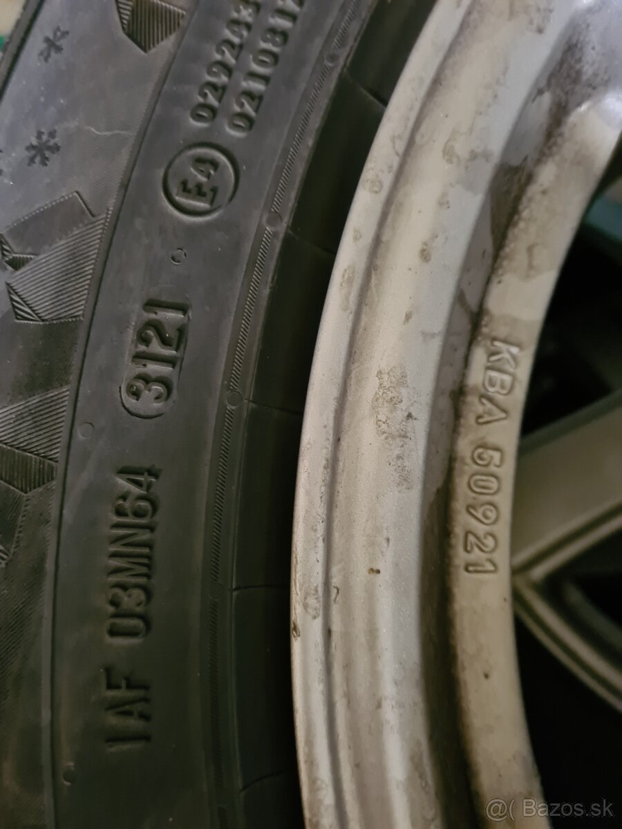 Alu Disky a zimné pneu Germany KBA 50921 - 2