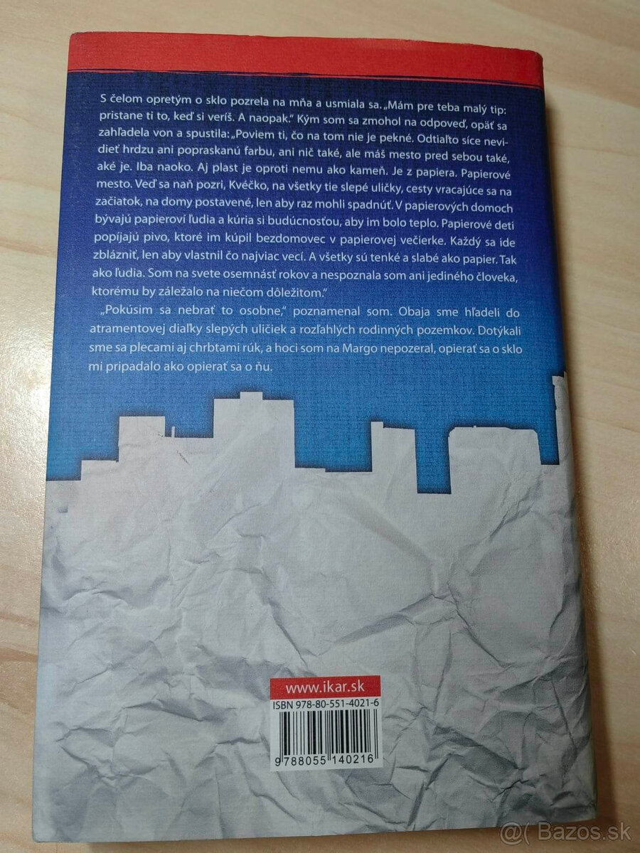 Kniha - Papierové mestá - 2