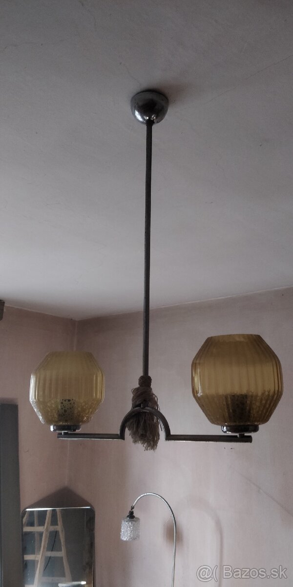 Dvojrameny luster Art deco - 2