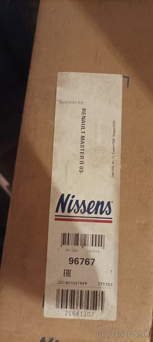 Chladic turba - intercooler - 2