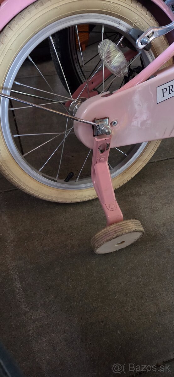 Bobbin bicykel retro 16' ružový - 2
