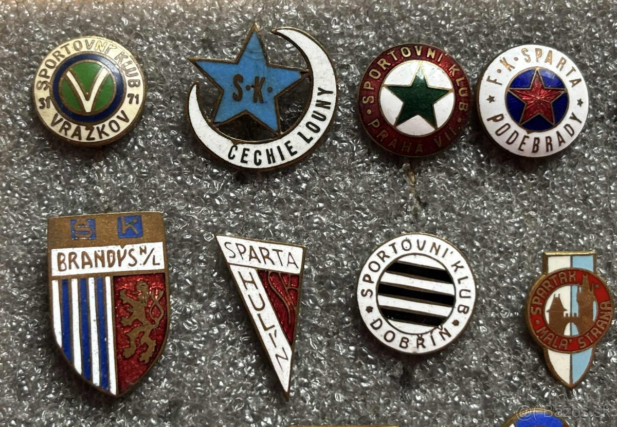 České futb.odznaky - 2