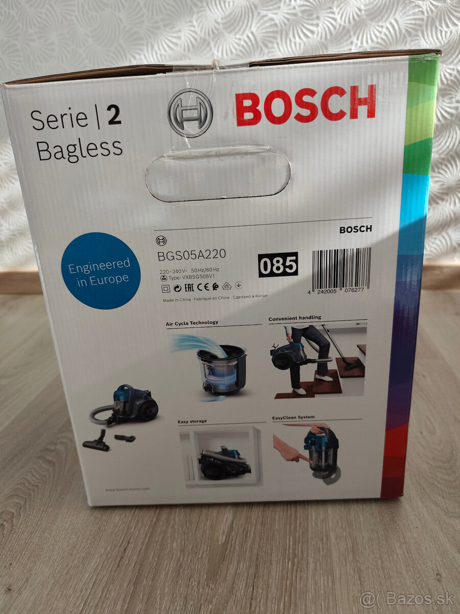 vysavac Bosch BGS05A220 uplne novy - 2