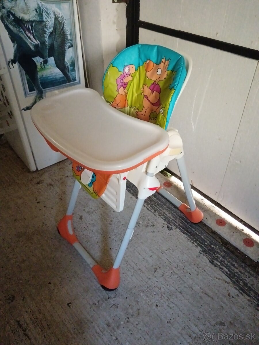 Detská rastúca stolička chicco polly - 2