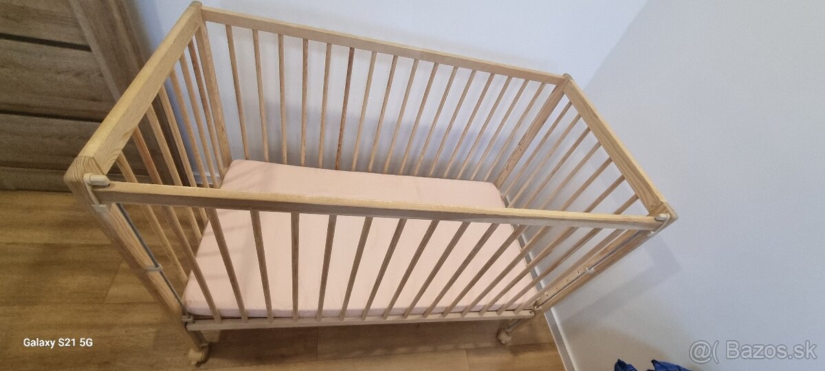 Detská postieľka 120 x 60 cm - 2