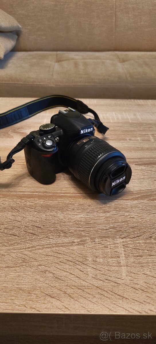 Predám zrkadlovku Nikon D3100 + objektív NIKKOR 18-55mm - 2