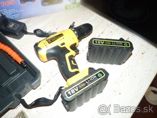 Predam novu aku vrtacku FLINKE,18 volt,2 baterie - 2