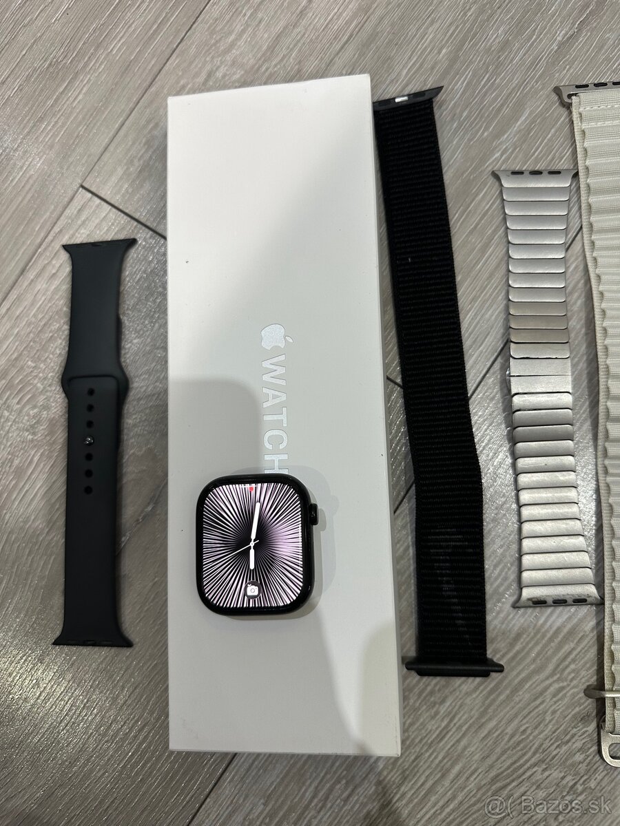 Apple watch 10 46mm jet black + veľa náramkom - 2