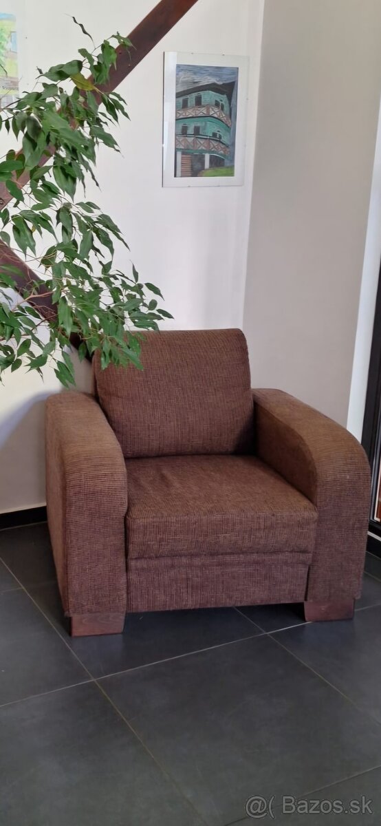 Rozkladací gauč s kreslom - 2