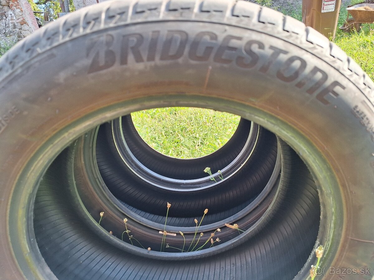 Predám letné pneumatiky Bridgestone Turanza 205/55 R16, dezé - 2