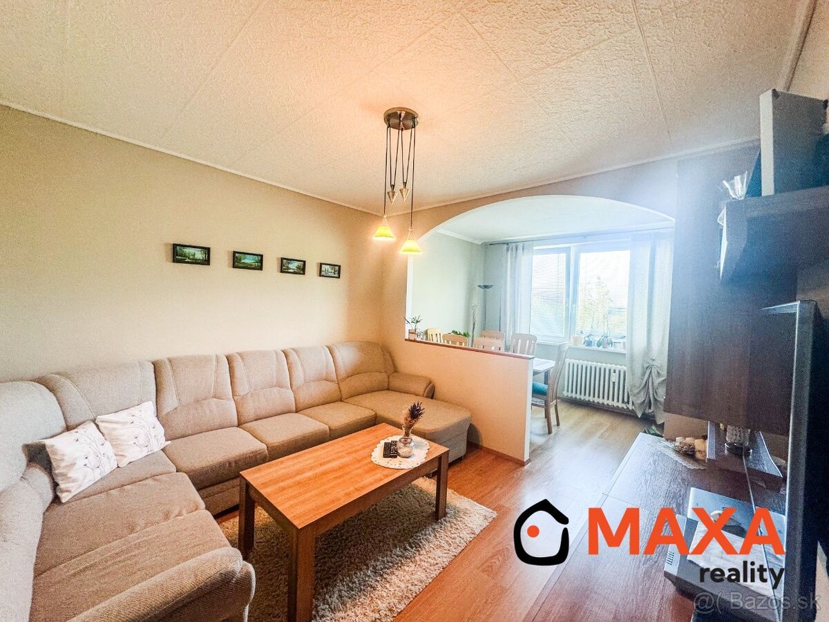 KLIMATIZOVANÝ,nadštandardný 3 izbový byt so šatníkom, pri Ka - 2