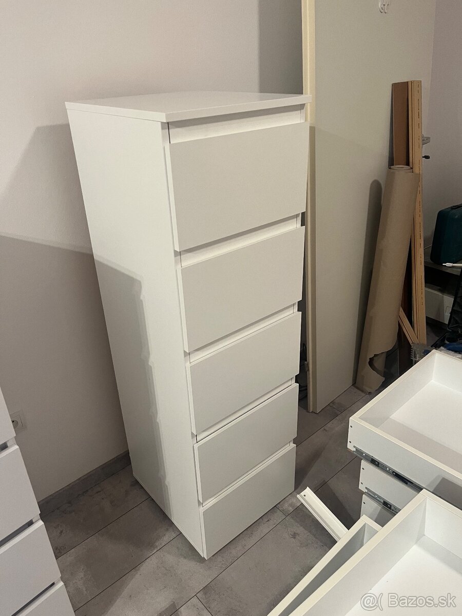 Komoda biela so šuflíkmi - 2