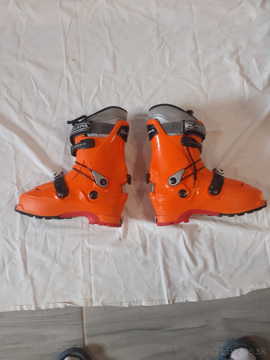 Predám skialp lyziarky scarpa laser - 2